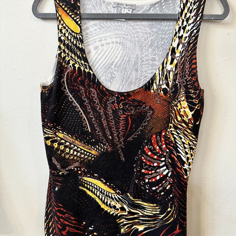 ALBERTO MAKALI BEADED SWEATER
